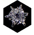 Emoto Water crystal produced by 3 minutes in a Nature's Design Mythos glass
