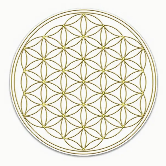 Vinyl Flower of Life Sticker Decal